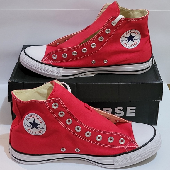 Converse Other - Converse Chuck Taylor Canvas High Top Red